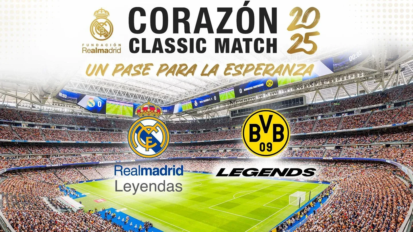 Les légendes du Real Madrid et du Borussia Dortmund s’affrontent pour la jeunesse