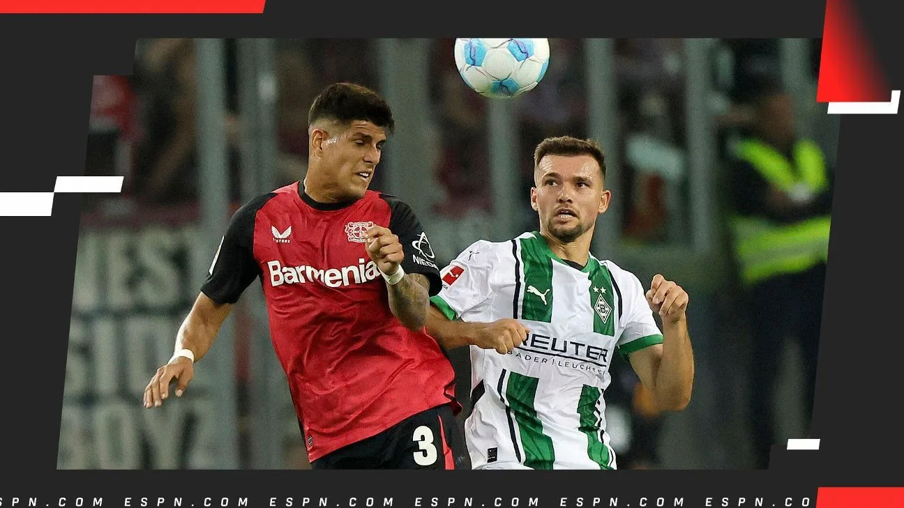 Quand Bayer Leverkusen vs. Mönchengladbach pour la Bundesliga : équipe, date, heure et télévision en direct