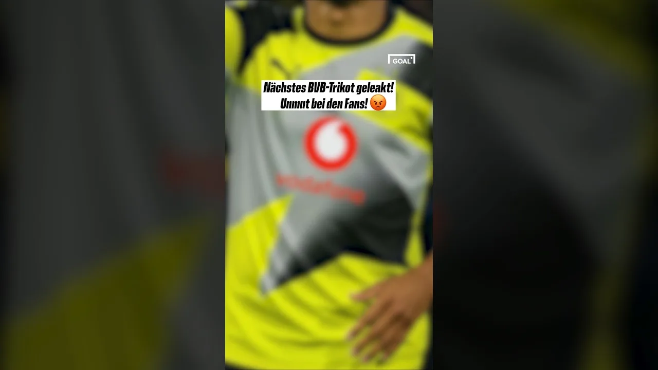 Le prochain maillot BVB a fui! Ressentiment avec les fans! 😡 #bvb #leak #trikot #bundesliga #borussiadortmund