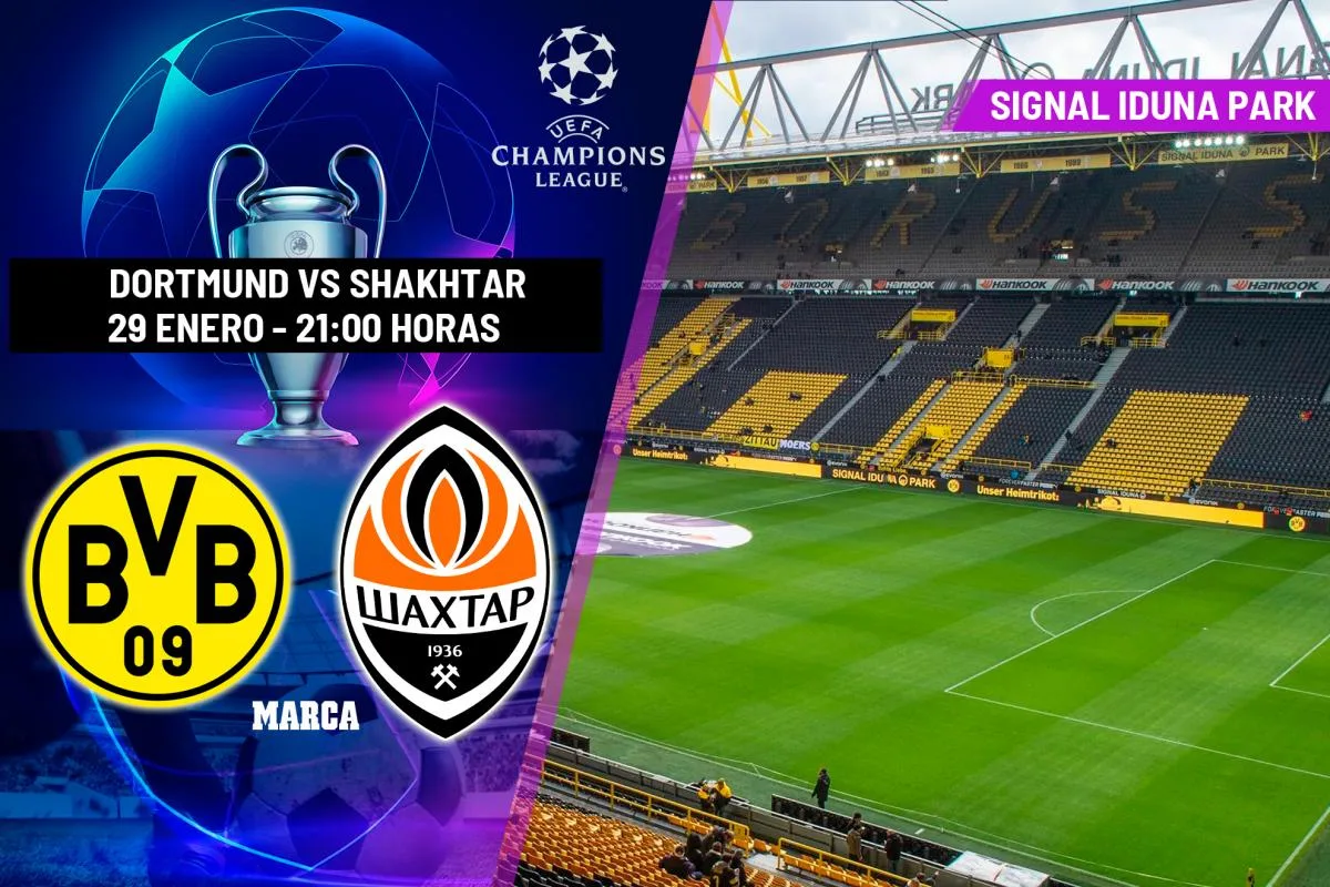 Borussia Dortmund – Shakhtar Donet: horaire et où voir le match de la Ligue des champions