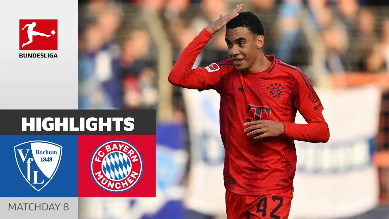 Kane, Musiala et Cie brillent | VfL Bochum – FC Bayern Munich | Faits saillants | MD8Bundesliga 24/25