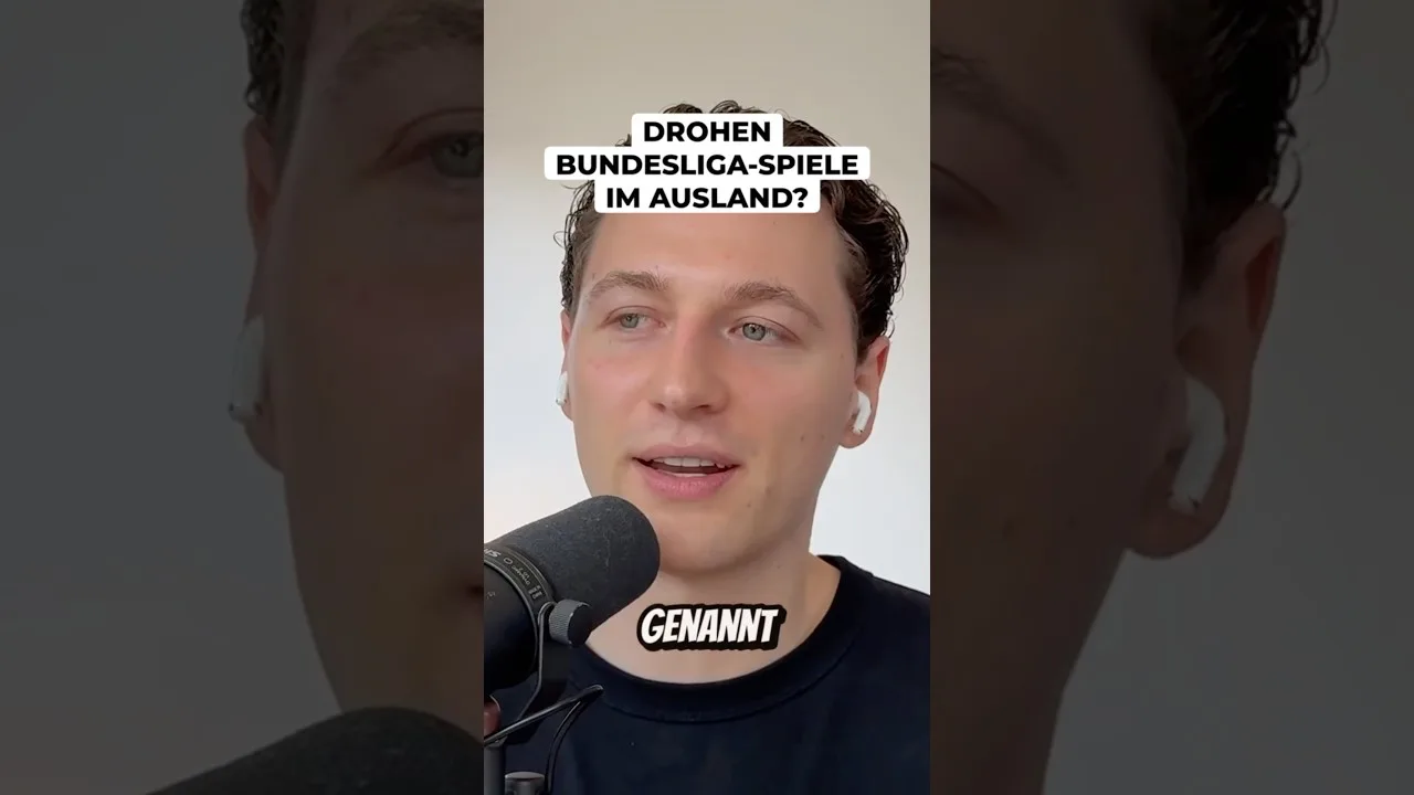 Wird es Bundesliga-Spiele im Ausland geben? #podcast #fussball #bundesliga #fifa