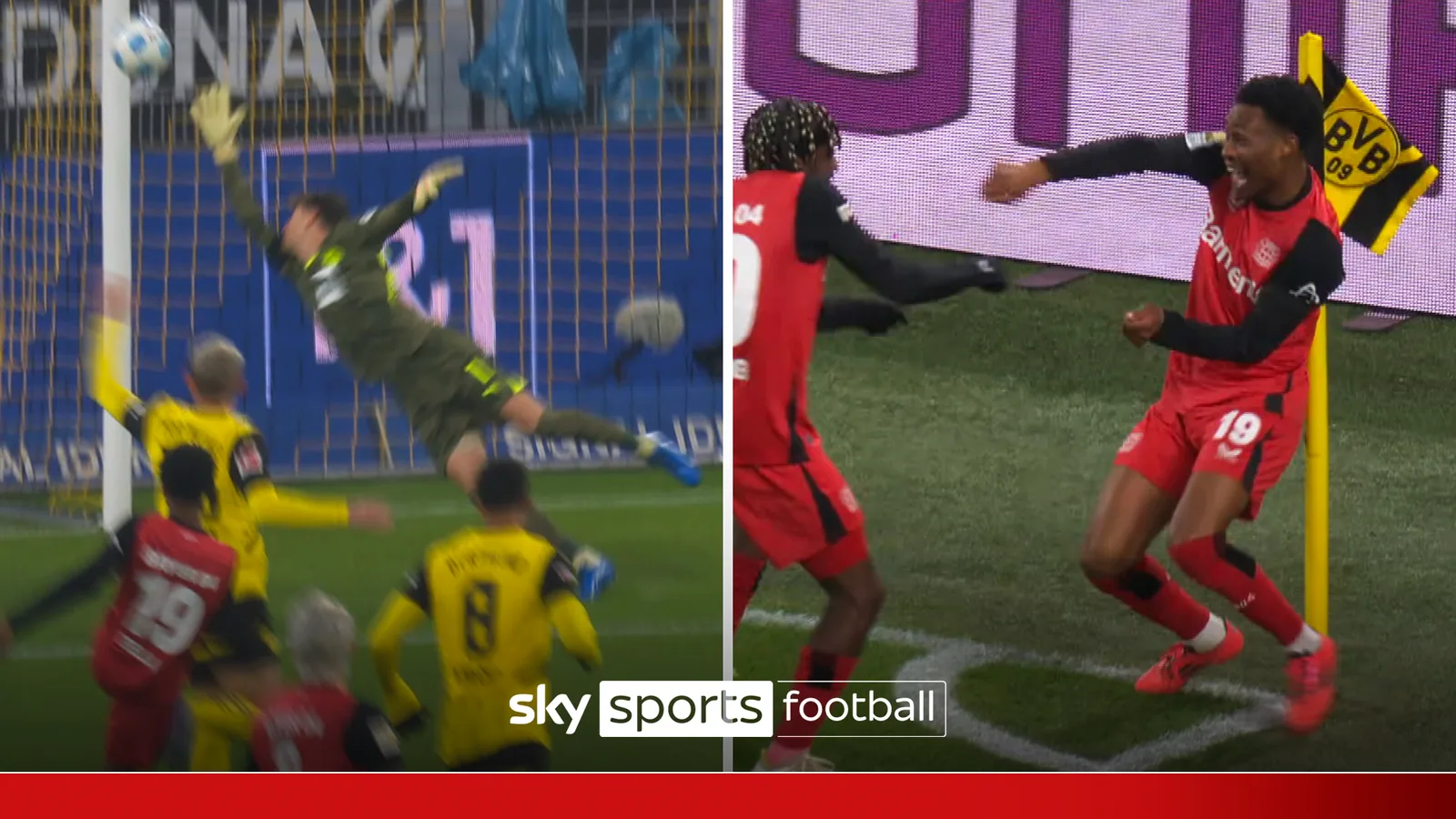 Bundesliga : le Bayer Leverkusen ouvre le score en 30 secondes contre le Borussia Dortmund !
