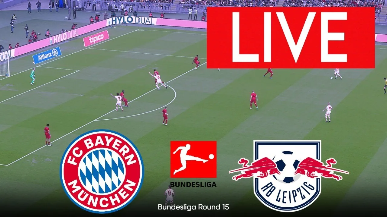 🔴LIVE : Bayern Munich vs RB Leipzig 🏆Bundesliga, 15e journée ⚽ Match AUJOURD’HUI EN DIRECT »