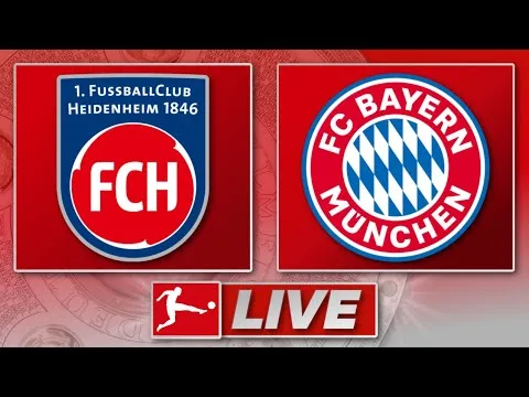🔴 1. FC Heidenheim – FC Bayern Munich | Bundesliga 30th Matchday | Liveradio