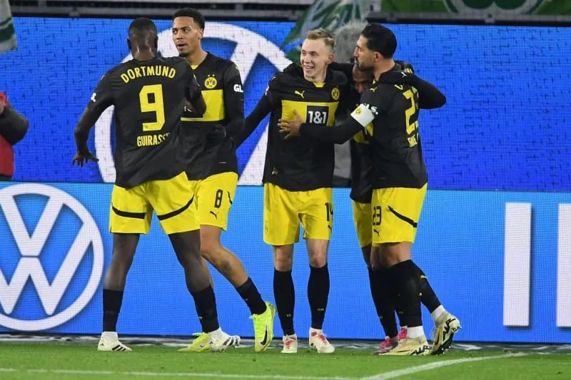 Dortmund passera un joyeux Noël après sa première victoire à l’extérieur en Bundesliga