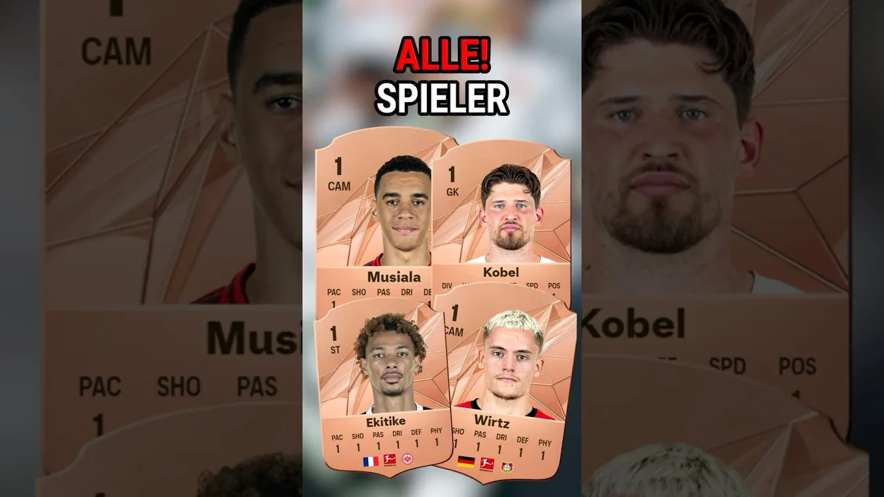 Toutes les équipes de Bundesliga se sont fixées à 1 – qui sera maître maintenant? 😱🏆