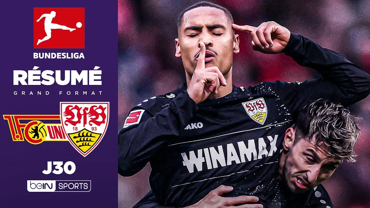 Résumé : HUIT BUTS, un match HISTORIQUE entre l’Union Berlin et Stuttgart !
