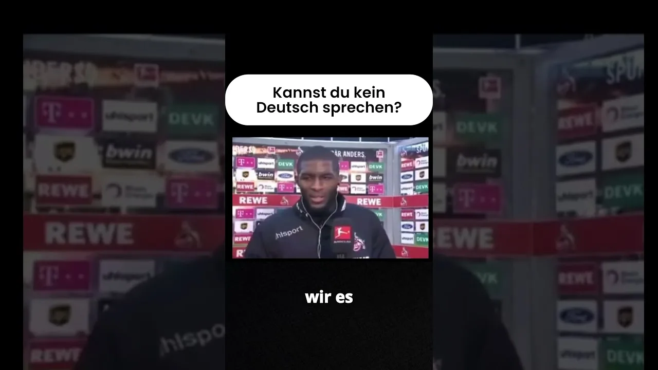 Tu ne parles pas allemand? #football #Lustig #bundesliga