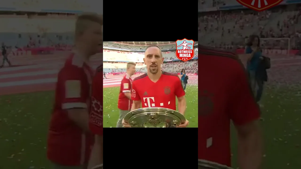 Légendaire! Scène de Jubilee Franck Ribénry #FranckRibery #FCBAYERN #BUNDESLIGA