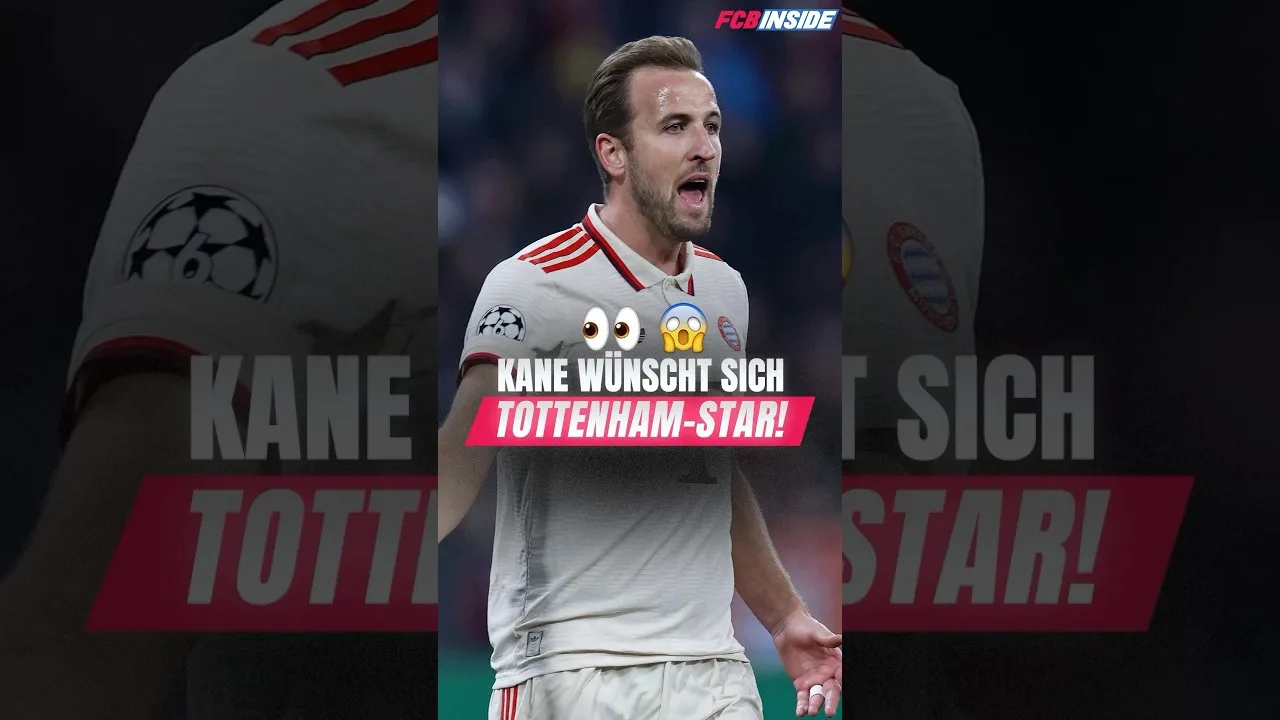 Mit diesem Spieler wäre Kane gerne wieder vereint 😍 #fcbayern #fußball #bundesliga