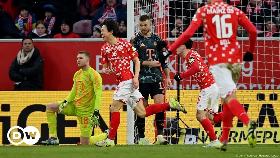 le Bayern Munich tombe à Mayence – DW – 16/12/2024