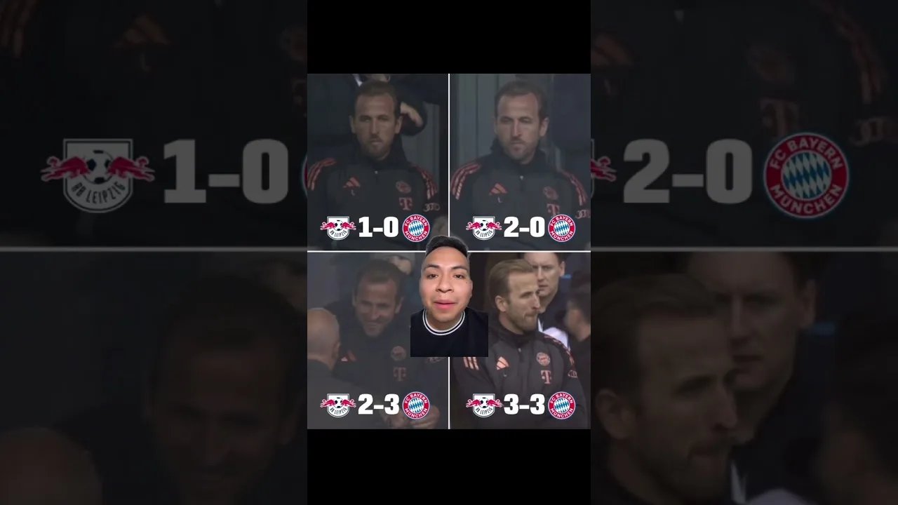 Leipzig ruined Harry Kane’s day 😅‼️ #bundesliga #bayern #leipzig #harrykane #soccer