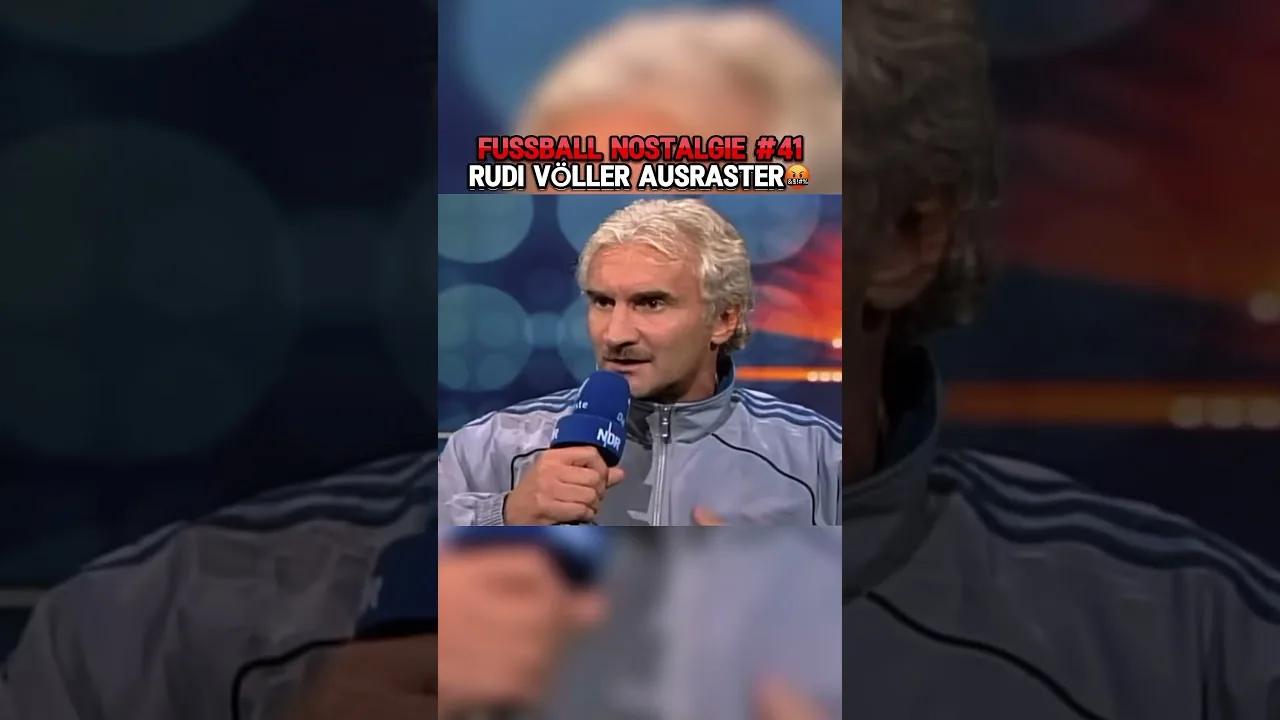Rudi Völler stellt Reporter blos😬 #interview #fussball #bundesliga
