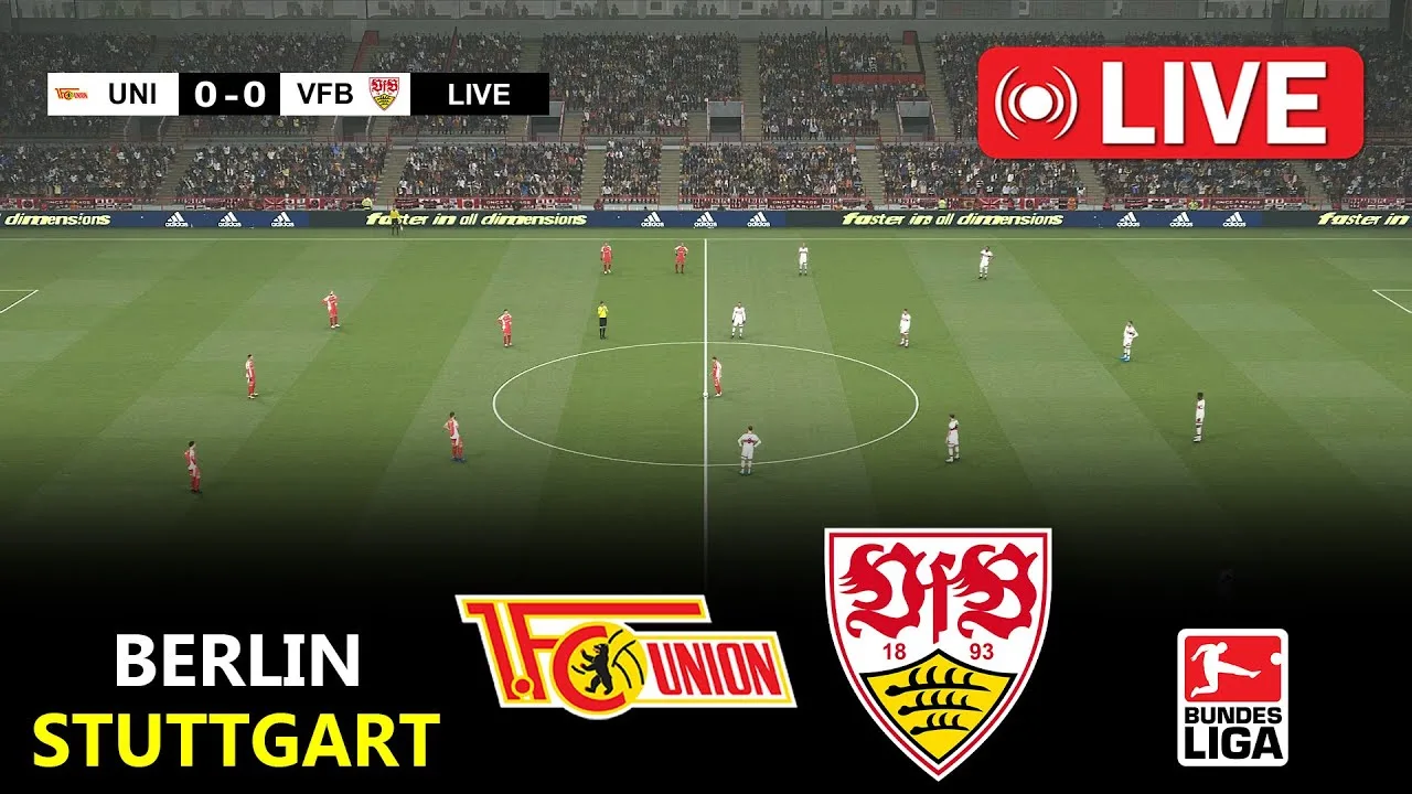 Union Berlin vs VFB Stuttgart | Bundesliga 2024/25 | efootball pes 21 gameplay l Rony gameplay