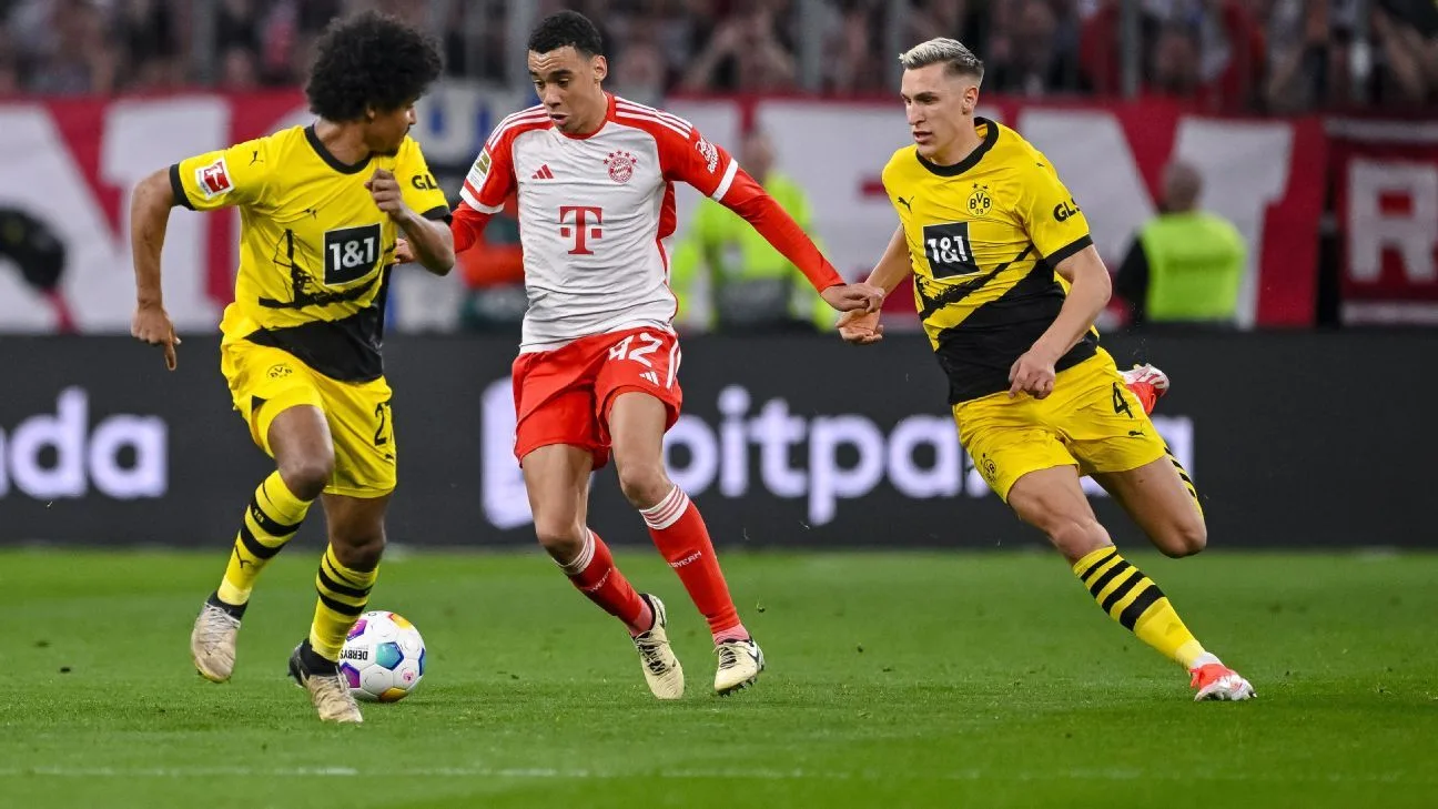 Calendrier de la Bundesliga : Borussia Dortmund contre Bayern Munich