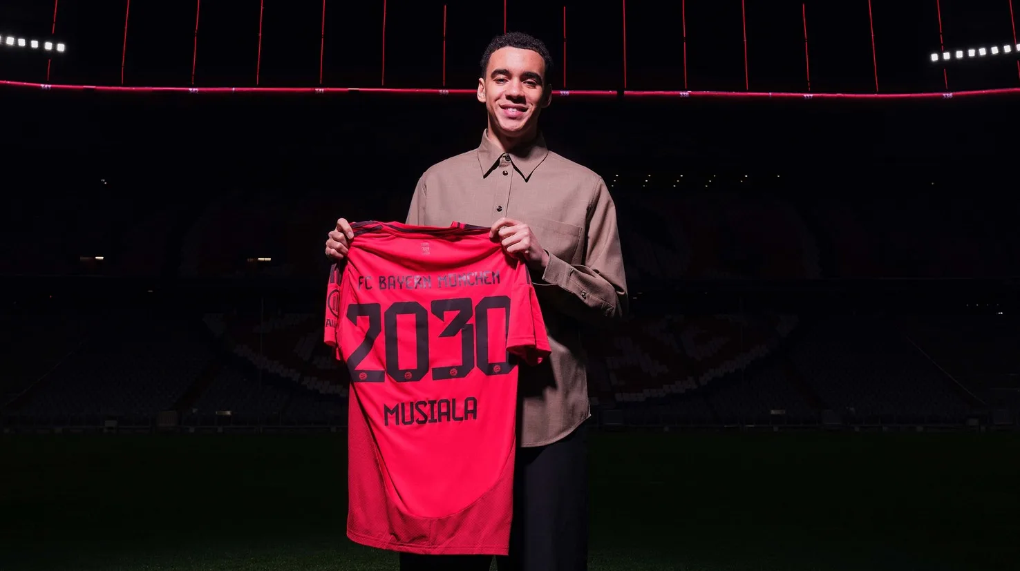 Le Bayern Munich a étendu le contrat de Jamal Musiala d’ici 2030