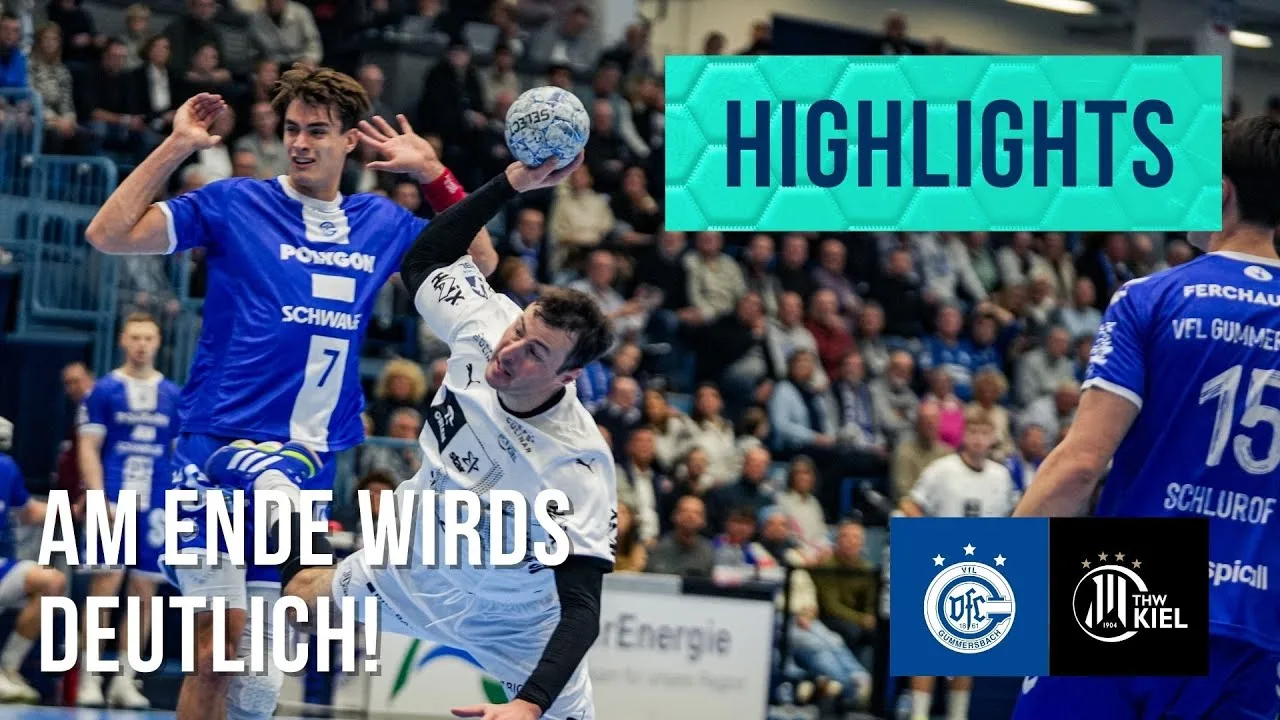 Temps forts : VfL Gummersbach – THW Kiel (saison 2024/25) | DAIKIN Handball-Bundesliga