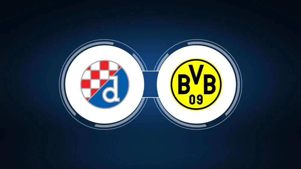 Dinamo Zagreb contre Borussia Dortmund : diffusion en direct, chaîne de télévision, heure de début