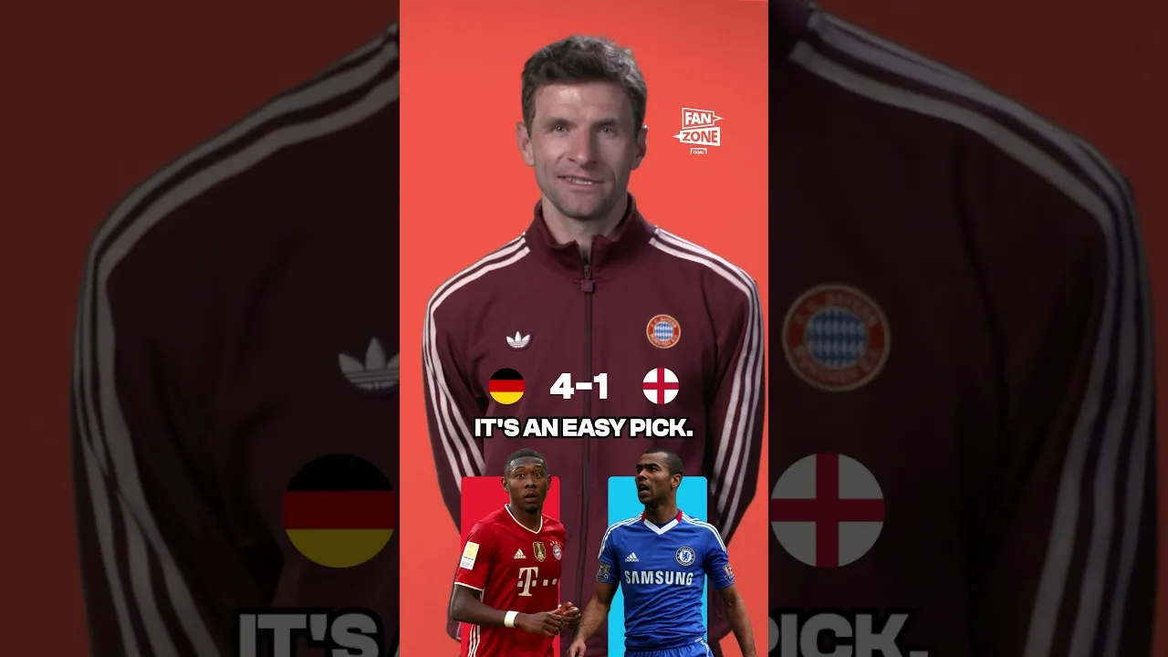 Thomas Muller choisit la Premier League V Bundesliga Legends ⚔️ #Shorts #football #soccer