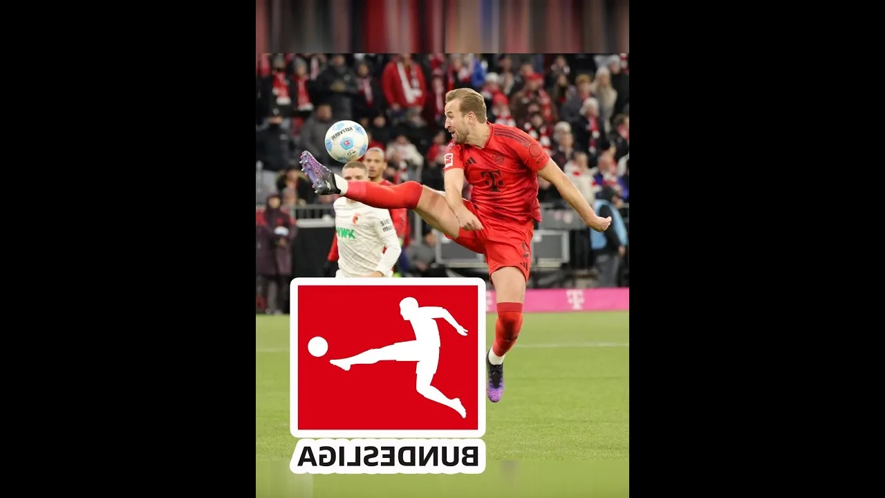 Harry Kane Recreated The Bundesliga Logo🤯