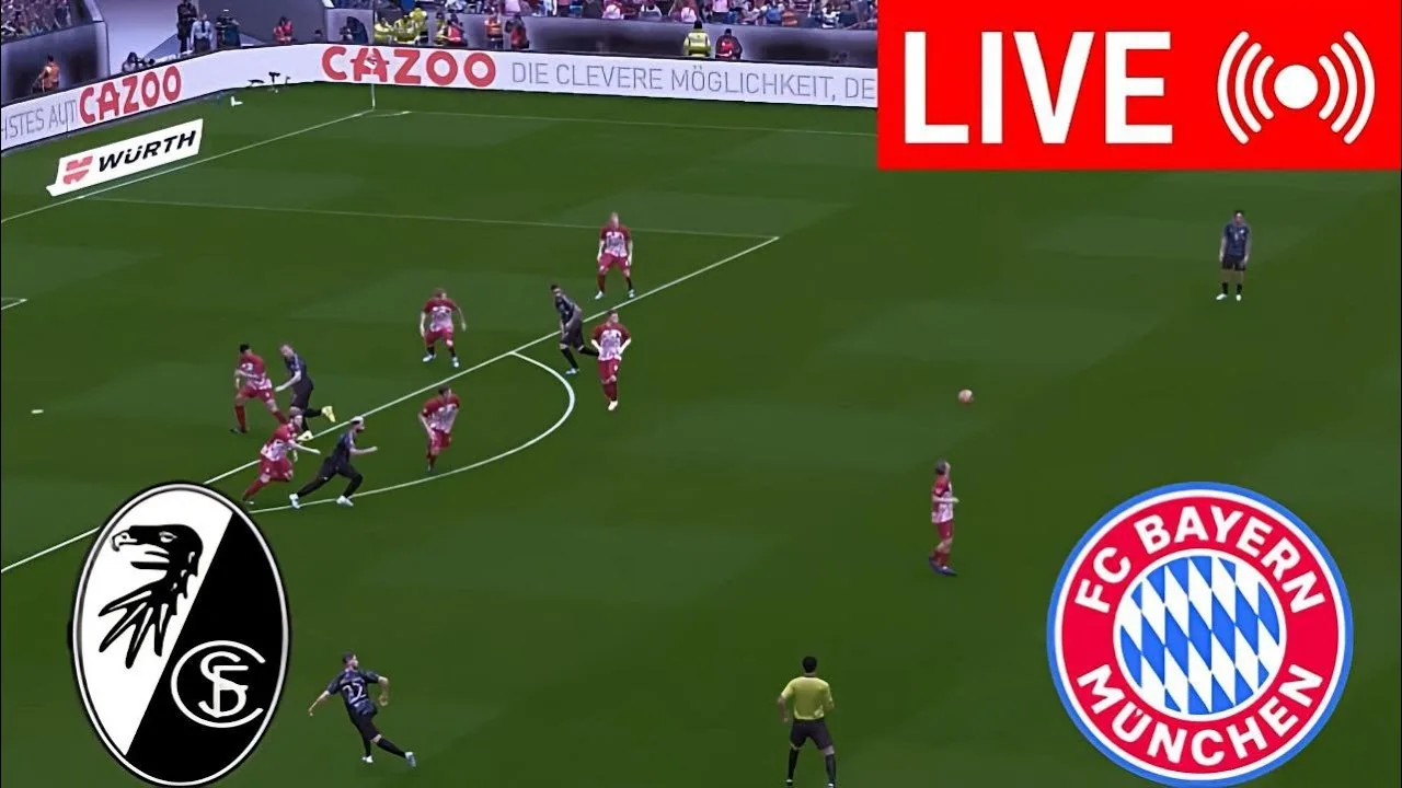 🔴Live: SC Freiburg contre le Bayern Munich | Bundesliga 2024/25 | Streaming complet