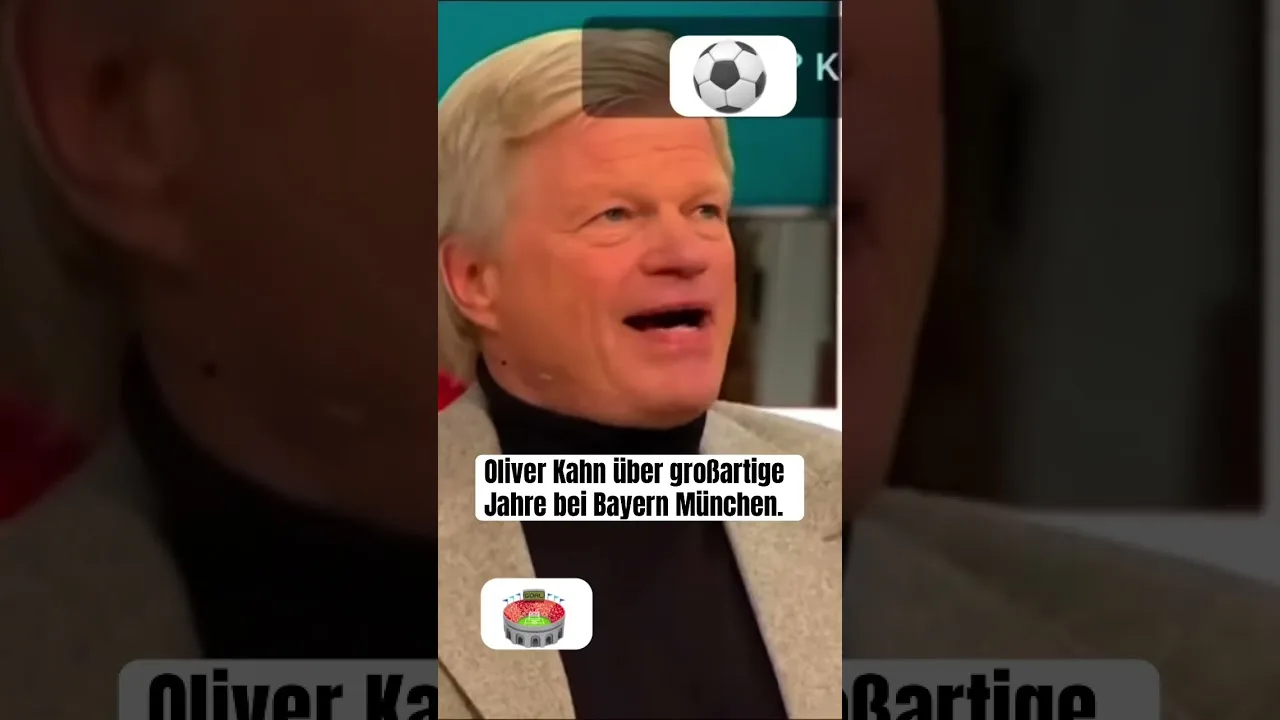 Oliver Kahn se moque du vétéran du Bayern Uli Hoeneß #fcbayern #kahn #hoeness #bayernmunich