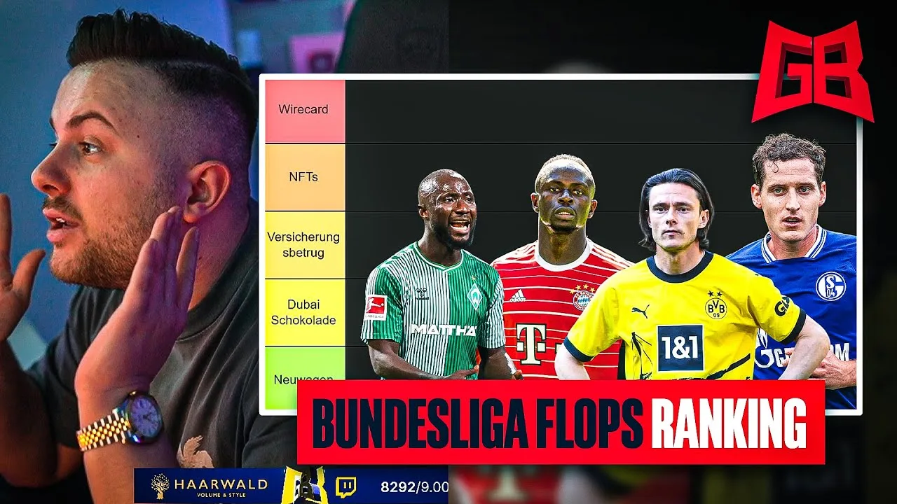 GamerBrother CLASSÉ LES PLUS GROS flops de BUNDESLIGA 😬👎