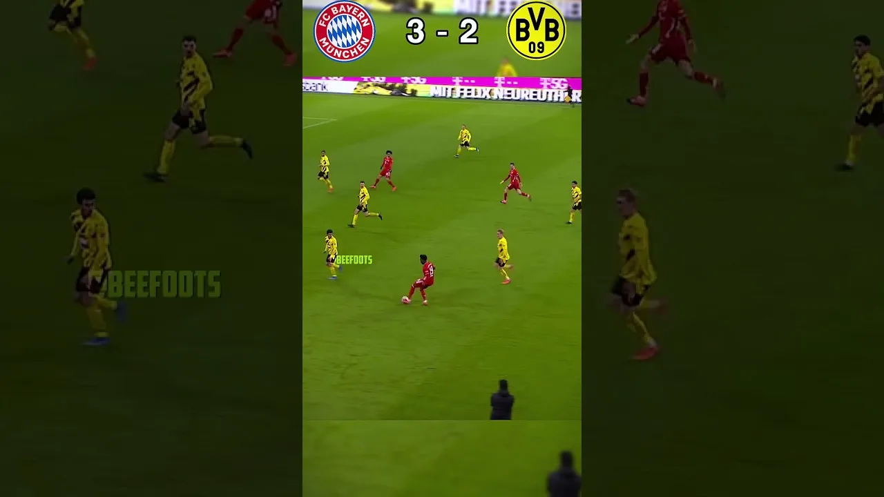 FC Bayern München🔴 -Borussia Dortmund🟡 | Lewandowsky hatrick match|4-2🔥🥶