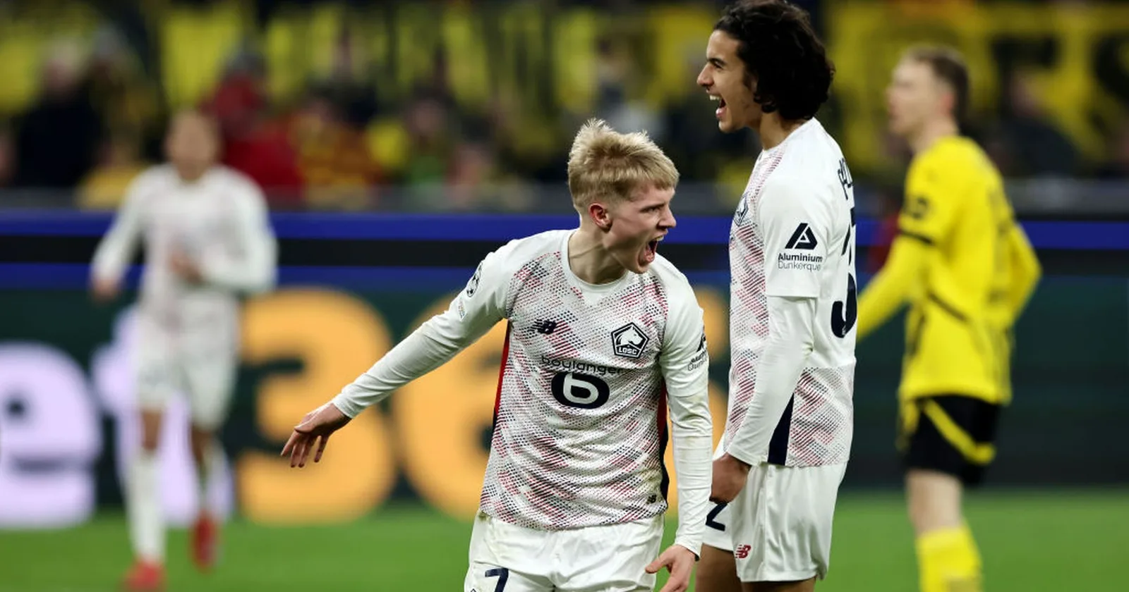 Ligue des champions – Lille ramène un bon nul du Borussia Dortmund en huitièmes de finale aller