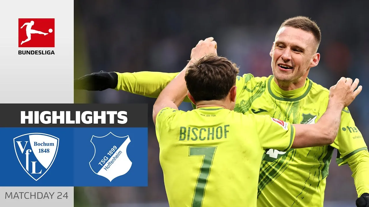 Hoffenheim punit l’erreur! | VFL BOCHUM 1848 – TSG HOffenheim 0-1 | Faits saillants | MD 24 – BL 24/25