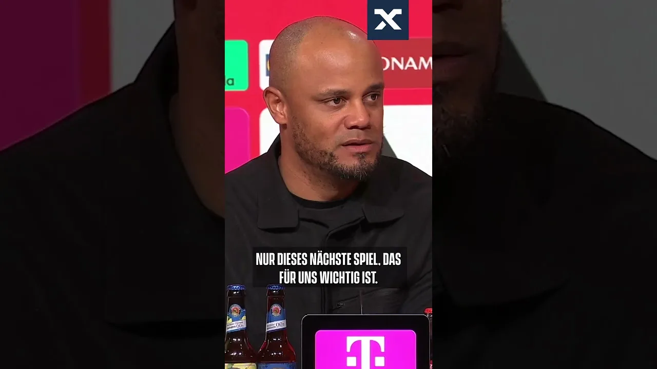 Leverkusen est le plus précieux de Kompany! 😅 #spox #fcbayern #bundesliga #football