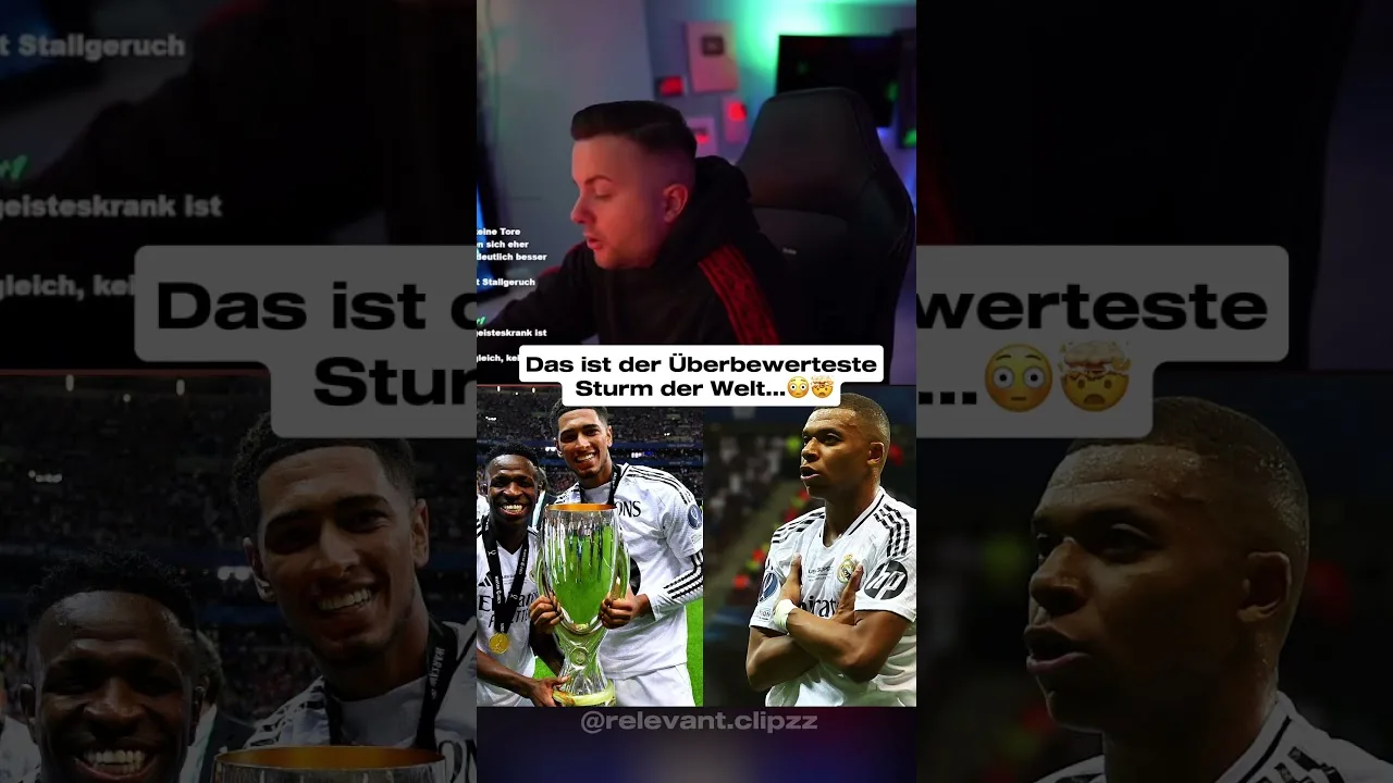 Der überbewerteste Sturm der Welt ! #gamerbrother #broski #realmadrid #bundesliga #fußball