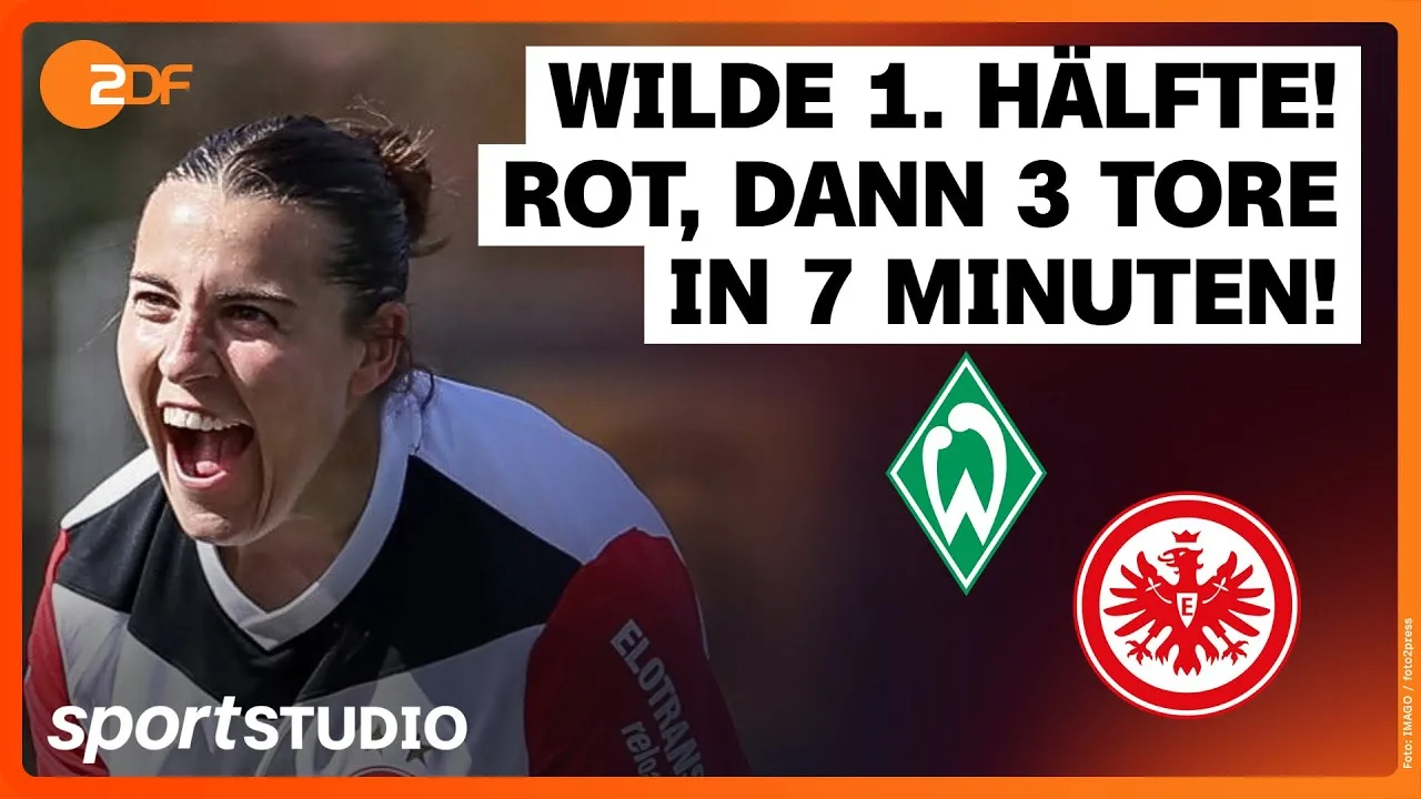 SV Werder Brême – Eintracht Frankfurt | Bundesliga féminine, jeudi 18 2024/25 | studio de sport