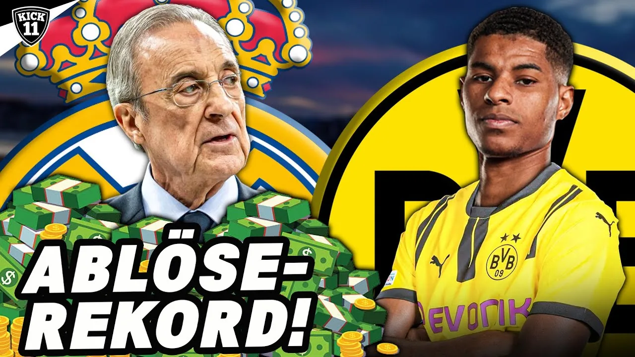 REAL prévoit un TRANSFERT DE RECORD DU MONDE ! ATTAQUE DU BVB sur RASHFORD ! | KickActualités