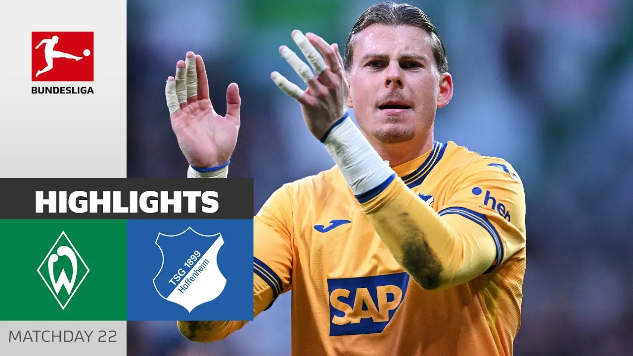 Hoffenheim fait tourner le jeu! | Werder Bremen – TSG Hoffenheim 1-3 | Faits saillants | Bundesliga