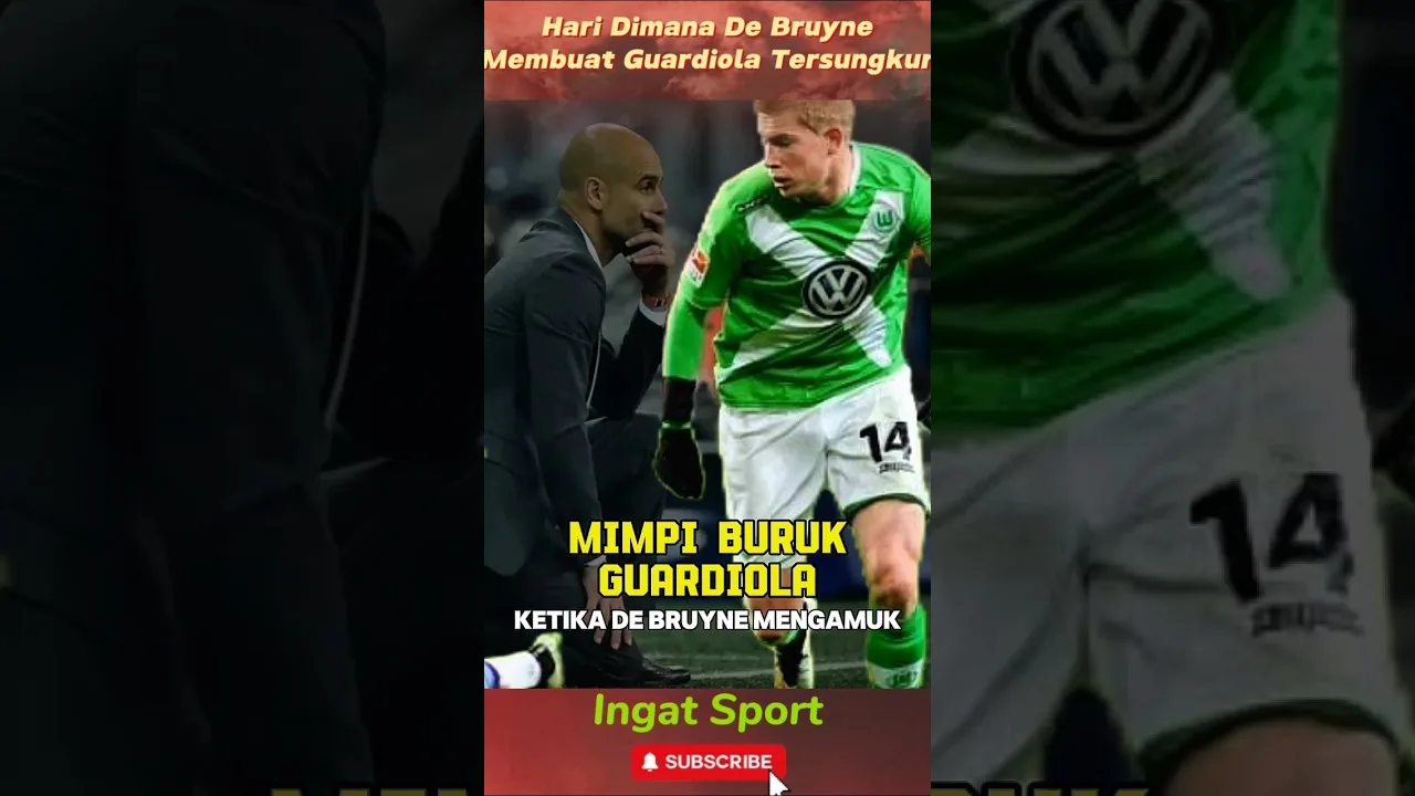 Hari Dimana De Bruyne Membuat Guardiola Tersungkur 🥺 #fyp #beritabola #infoligainggris #bundesliga