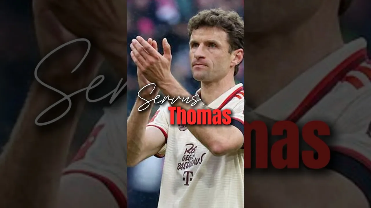 Servus Thomas 💔🤍🥺 #thomasmüller #fcbayernmünchen #fußball #shorts