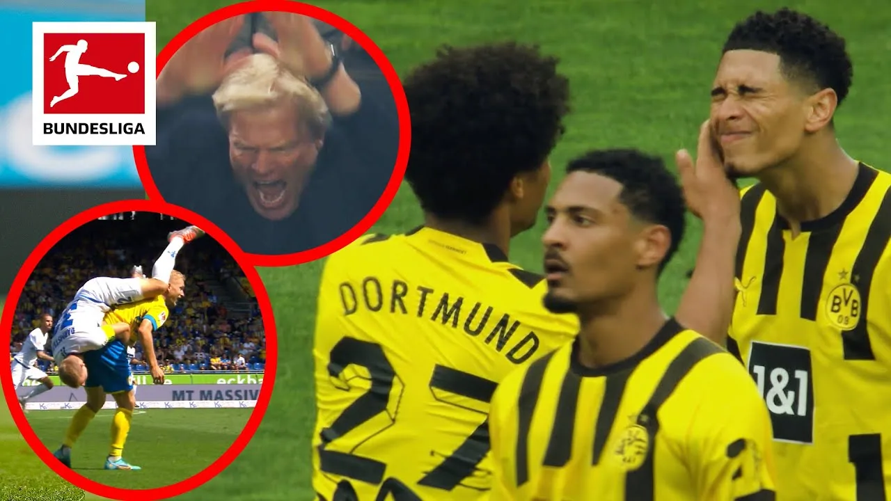 Bloopers, échoue et plus – Moments drôles 🤣 Bundesliga Edition
