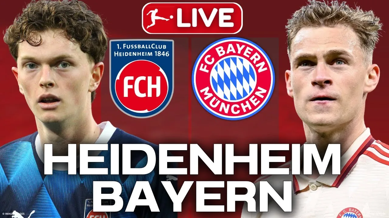 🔴 1. FC Heidenheim – FC Bayern Munich | Bundesliga Live | 30e match