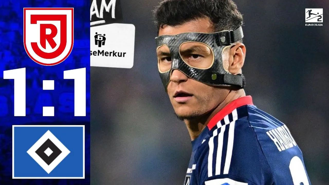 SSV Jahn Regensburg – HSV 1:1 Hightlights | 2. Bundesliga – 2024/2025