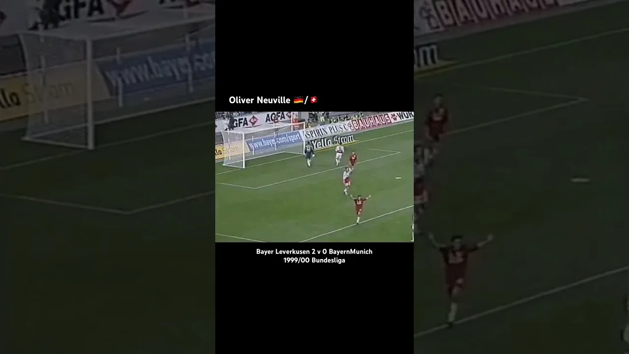Anniversaire – Oliver Neuville: Premier but de Bundesliga pour Leverkusen, un banger contre Bavaria Munich