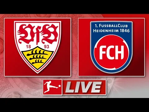 🔴 VFB Stuttgart – 1. FC Heidenheim 1846 | Bundesliga 31e match de match | Liveradio