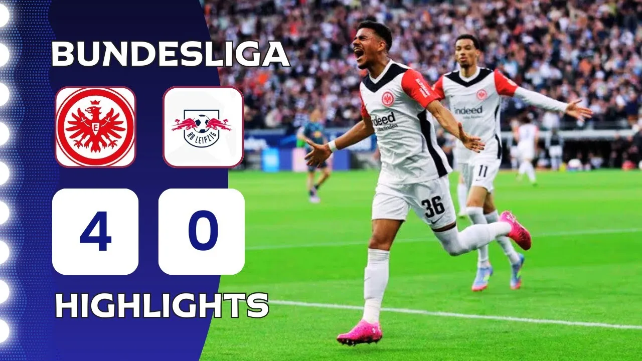 Eintracht Frankfurt – RB Leipzig | 4-0 | Faits saillants | Bundesliga 2024-25 | Francfort Leipzig
