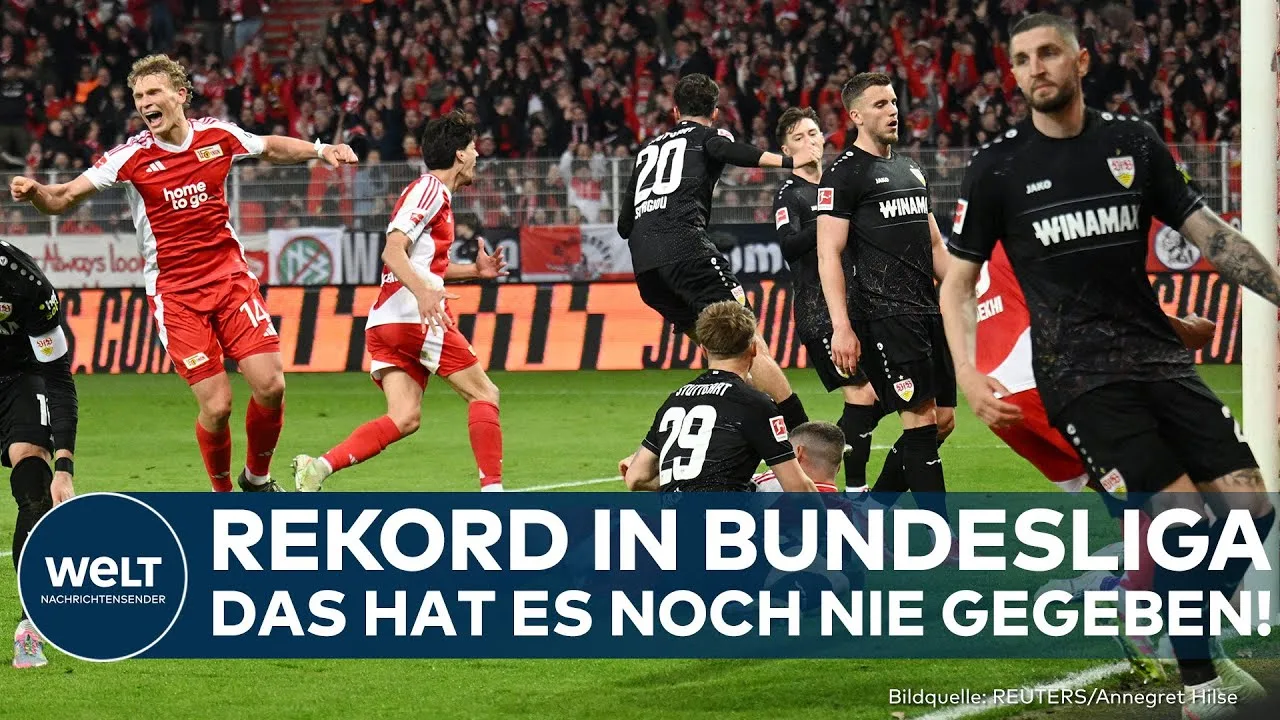 Bundesliga: Top jeu fou! Union Berlin et VFB Stuttgart ont établi un nouveau record