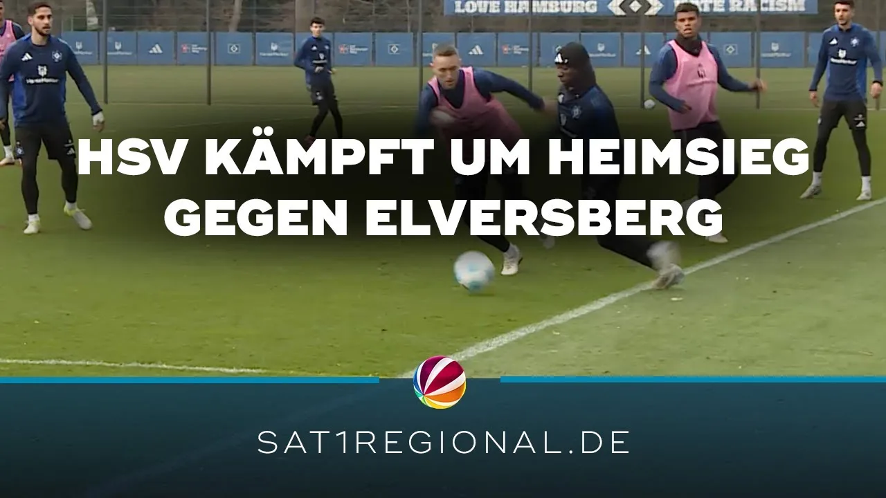 2. Bundesliga: HSV se bat pour la victoire à domicile contre Elversberg