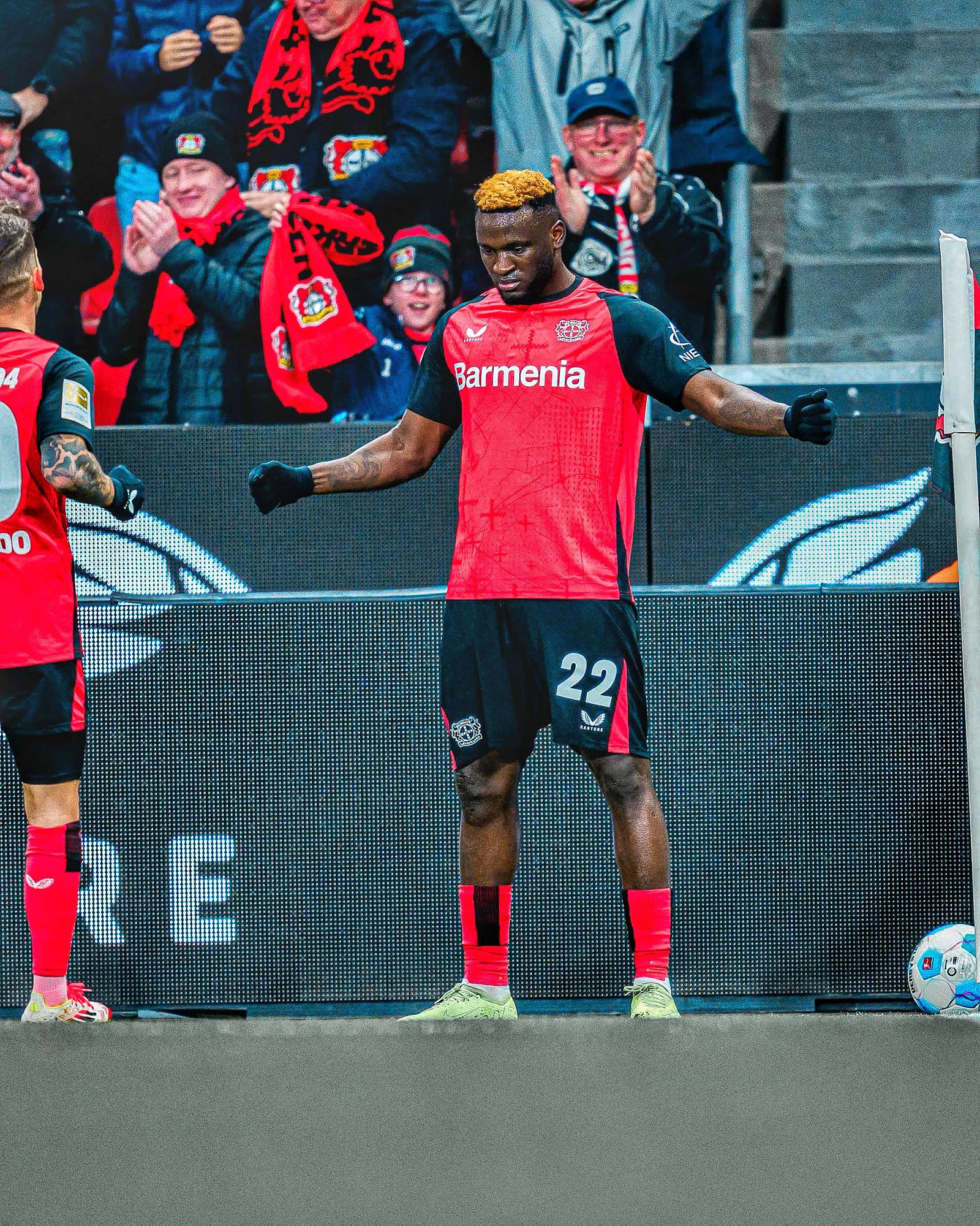 «  Je me sens bien  » – Boniface réagit après avoir marqué le retour de Bayer Leverkusen