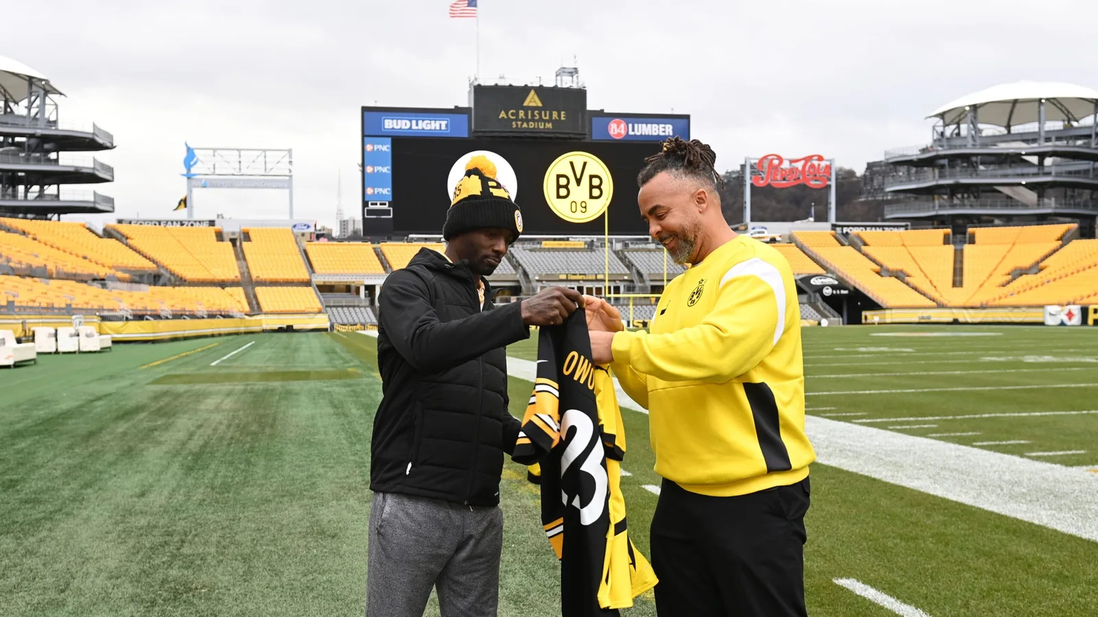 «Premier de son genre» – Borussia Dortmund et les Steelers de Pittsburgh de la NFL annoncent un partenariat révolutionnaire