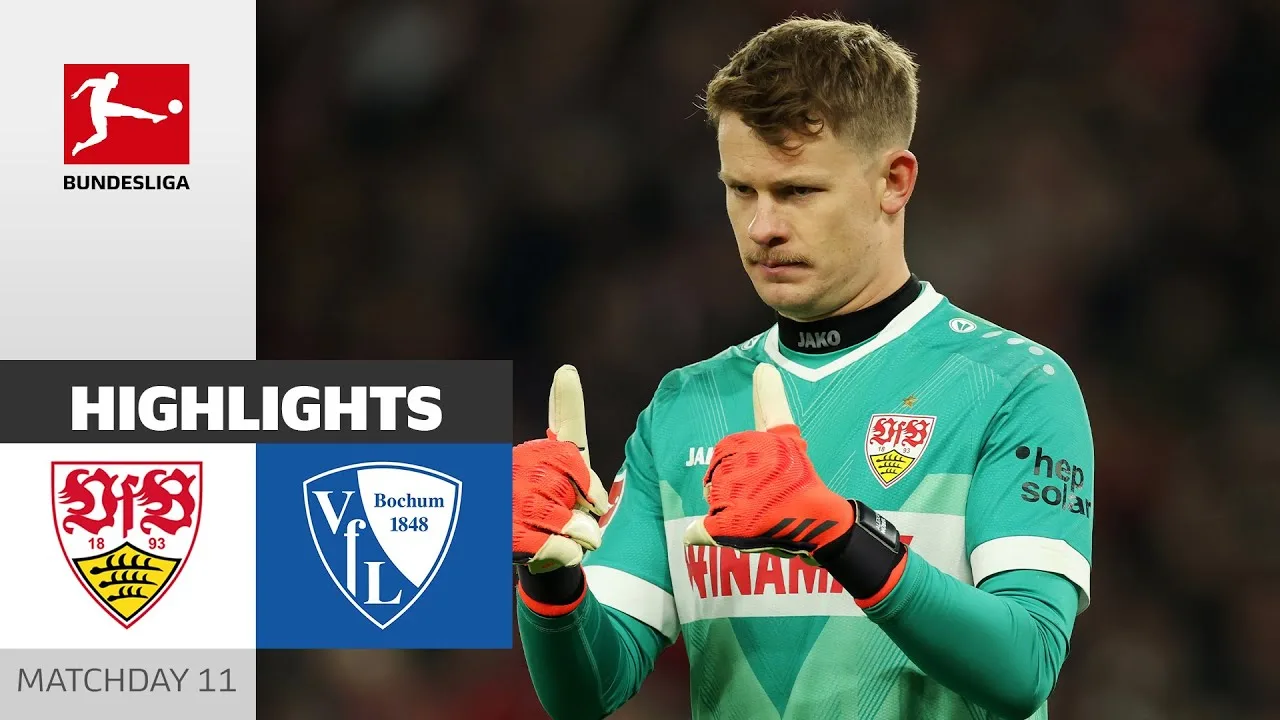 Victoire nette pour Stuttgart ! | VfB Stuttgart – VfL Bochum 1848 2-0 | Faits saillants | Bundesliga 2024/25