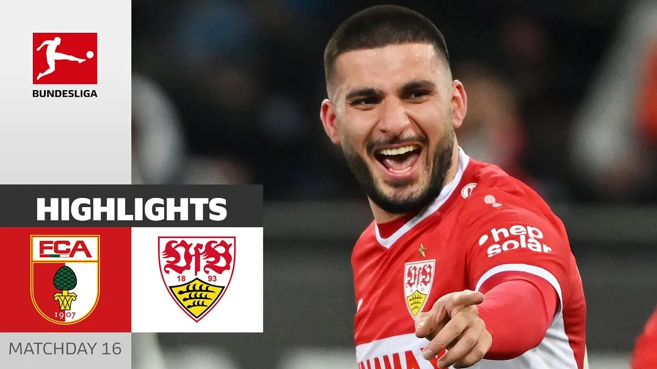 Undav fait la différence ! | FC Augsbourg – VfB Stuttgart | Faits saillants | MD16 – Bundesliga 2024/25